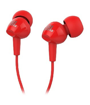 Наушники вкладыши проводные JBL C100SI RED (JBLC100SIURED)