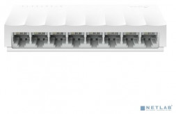 TP-LINK SMB TP-Link LS1008 8-портовый 10/100 Мбит/с неуправляемый коммутатор, 8 портов RJ45 10/100 Мбит/с