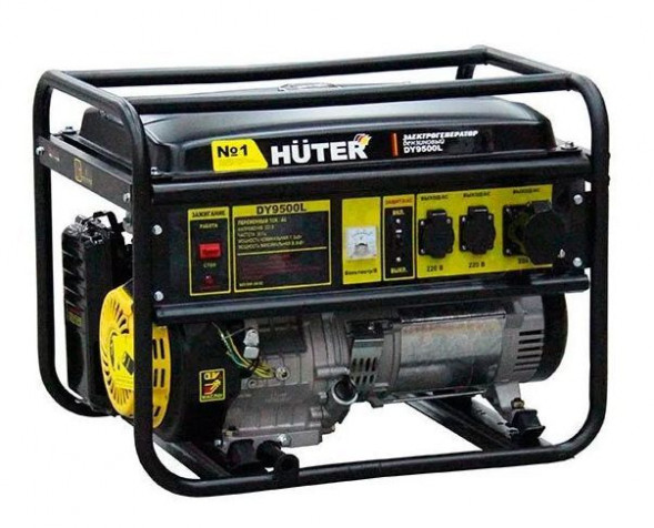 генератор бензиновый HUTER DY9500L