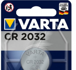 Элементы питания VARTA CR2032 BL1 LITHIUM 3V (6032) (6032101401)