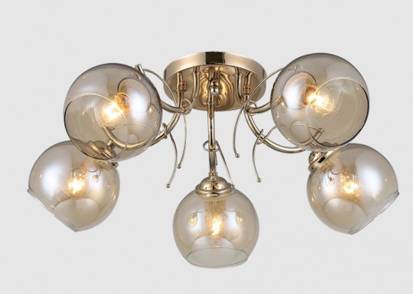 СВЕТИЛЬНИКИ ПОТОЛОЧНЫЕ, ЛЮСТРЫ RITTER 52542 4 Modern 06650/5 5хE27