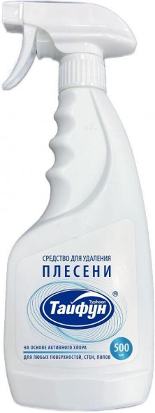 Средство от плесени ТАЙФУН 180926 Средство для удаления плесени, 500мл ТАЙФУН 180926 Средство для удаления плесени, 500мл