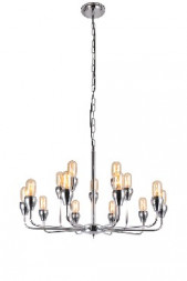 Люстра потолочная ESCADA Oxford 3024/15S E27*60W CHROME