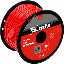 MTX Леска для триммера круглая 3,0 мм х 120 м, на катушке 96874 MTX Леска для триммера круглая 3,0 мм х 120 м, на катушке 96874