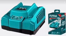 Быстрое зарядное устройство TOTAL на 2 слота INDUSTRIAL 20В, 4Ач,Li-ion TCLI2034