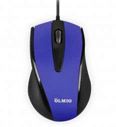 Мышь OLMIO CM-07 , синий (43971)