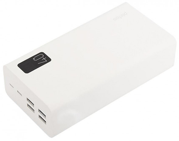 Power bank PERFEO (PF_D0160) MOUNTAINS - 40000 mAh, белый