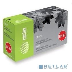 Картридж CACTUS EP-27 Картридж (CS-EP27S) для LBP3200 MF3220 Series LaserBase MF3110/3200/5600/5700
