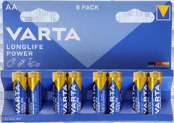 Батарейка VARTA (04906121418) BL8 LR6 LONGLIFE POWER HIGH ENERGY ALKALINE (4906)