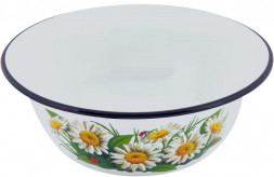 Миска КМЗ 40304-072/5 эмал 1,0л с рис