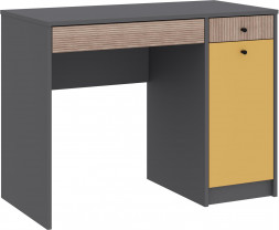 Модульная мебель МЕБЕЛЬ-КОМПЛЕКС JAM Стол письменный исп.2 Серый шифер/Грэви/Сэнд