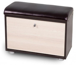 Обувница БИТЕЛ МС-1 Венге/Ясень/Шоколад С-221 (2 кор)