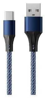 Кабель ACCESSTYLE AC30-F100M Black-Blue