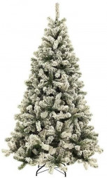ЕЛЬ ROYAL CHRISTMAS ROYAL CHRISTMAS Ель Flock Tree Promo PVC Hinged 120 см 164120 164120