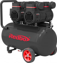Компрессор безмаслянный REDBO ACN-50/2600X2 черный 27939