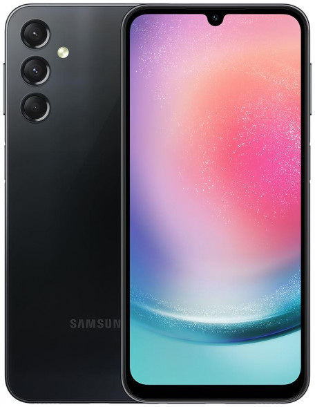 Смартфон SAMSUNG Galaxy A24 6/128Gb Black (SM-A245FZKVSKZ)