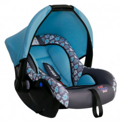Автокресло детское KIDS PLANET (KRES2559) Luna, лазурные слоны