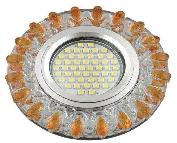 ЭЛЕКТРИКА FAMETTO (UL-00003900) DLS-L148 GU5.3 GLASSY/GOLD