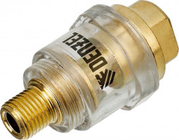 Лубрикатор DENZEL Лубрикатор ML2, 10 бар, 1/4&quot; Denzel 57003