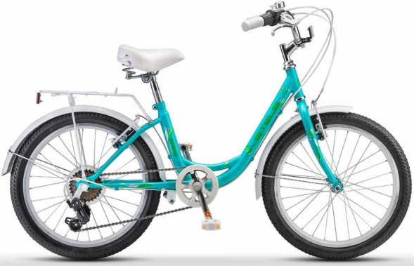 Велосипед STELS Pilot-225 V 20&quot; Z010 (м), JU135338*LU098758 * 12&quot; Мятный 2024