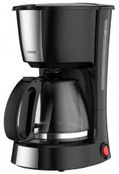 Кофеварка CENTEK CT-1149 STEEL/BLACK