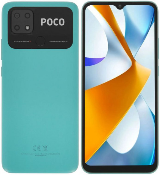 Смартфон XIAOMI Poco C40 4/64Gb Green