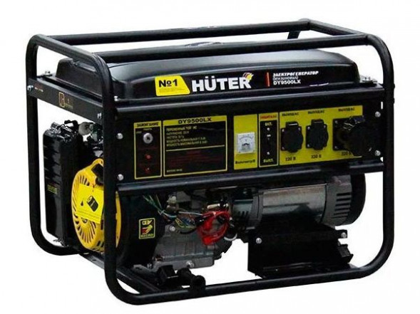 генератор бензиновый HUTER DY9500LX