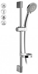 Набор для душа BRIMIX 650 Стойка душевая с массажной лейкой и мыльницей высота 625 мм