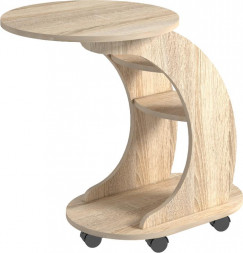 Стол журнальный BONMEBEL Стол журнальный тип 5 дуб сонома (1 пак.)