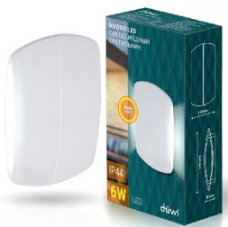 Садово-парковый светильник DUWI 24241 3 Светильник сд уличный 6W 3000K IP44 белый