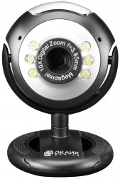 Веб-камера OKLICK Web-камера OK-C8825, черный/белый