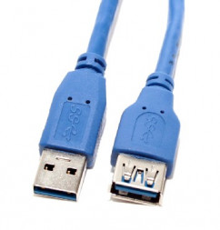 кабель USB 5BITES UC3011-010F USB3.0 / AM-AF / 1M
