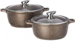 Набор посуды LARA LR02-111 CHOCO