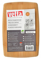 Доска разделочная VETTA Гринвуд Доска разделочная бамбук 23х15х1,0см H-1553 851-133