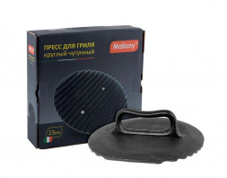 Пресс для гриля MALLONY CH23-L, промасл. покрытие, диа 23 см (985026)