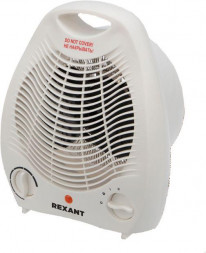Тепловентилятор REXANT (60-0030) Тепловентилятор электрический 2000Вт, 220В, белый