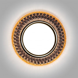Светильник SMARTBUY (SBL-06CHM2-GX53) GX53 с LED подсветкой шампань