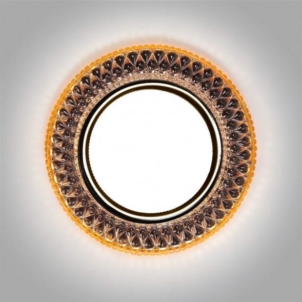 Светильник SMARTBUY (SBL-06CHM2-GX53) GX53 с LED подсветкой шампань