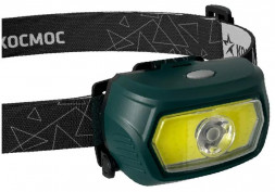 Фонарь налобный КОСМОС KOC509Lit Зеленый