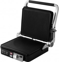 ГРИЛИ, ШАШЛЫЧНИЦЫ, АЭРОГРИЛИ BQ GR3009 Black-Steel