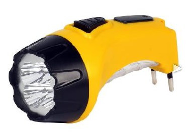Cветодиодный фонарь SMARTBUY (SBF-87-Y) 4+6 LED с прямой зарядкой