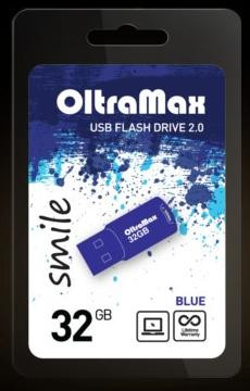 USB флэш-накопитель OLTRAMAX 32GB Smile USB2.0 синий