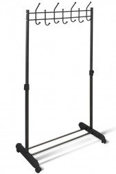 Вешалка SHEFFILTON SHT-WR13 металл/пластик черный/черный (199319)