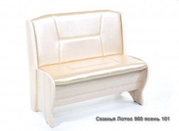 Кухонная скамья БИТЕЛ ЛОТОС СКАМЬЯ 950 ОДНОТОН (ЯСЕНЬ, С.-101)