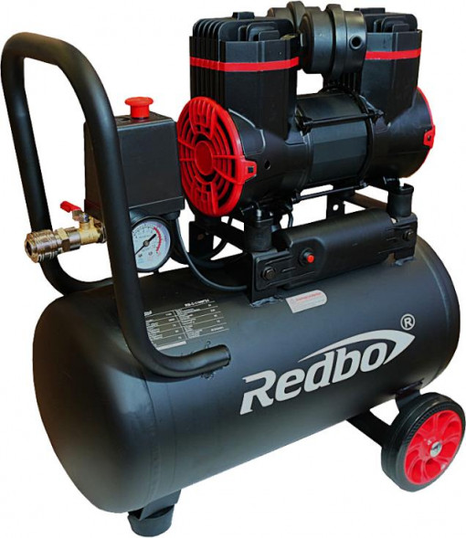 Компрессор безмаслянный REDBO RB-2-1100F24 черный/красный 18912