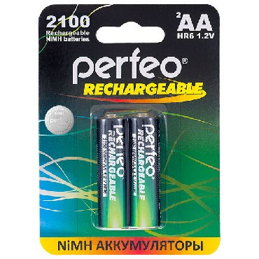 Аккумулятор PERFEO (PF-4158) AA2100MAH-2BL