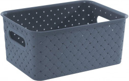 Корзина VIOLET Корзинка &quot;Береста&quot; 3л 235х173х105мм (космик) 521035