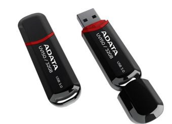 USB флеш A-DATA 32GB UV150 черный USB3.0 (AUV150-32G-RBK)
