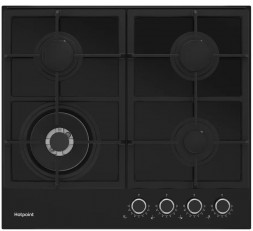 Газовая варочная поверхность HOTPOINT HGS 62F/BK