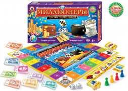 Игра настольная РУССКИЙ СТИЛЬ Игра экономическая. "Миллионеры. Битва кошельков"* 03500